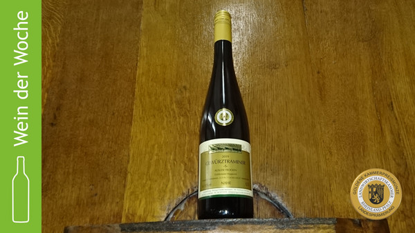 Der Wein der Woche 2021 Kalenderwoche 1 stammt vom Weingut Friedel Herrmann aus Guldental.