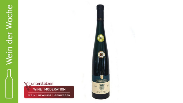 Der Wein der Woche 2020 Kalenderwoche 36 stammt vom Staatsweingut Bad Kreuznach