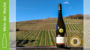 Der Wein der Woche 2021 Kalenderwoche 4 stammt vom Weingut Gorges-Müller aus Burgen.