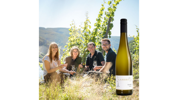 2022 Mittelrhein Rivaner Qualitätswein trocken vom Weingut Albert Lambrich aus Oberwesel-Dellhofen